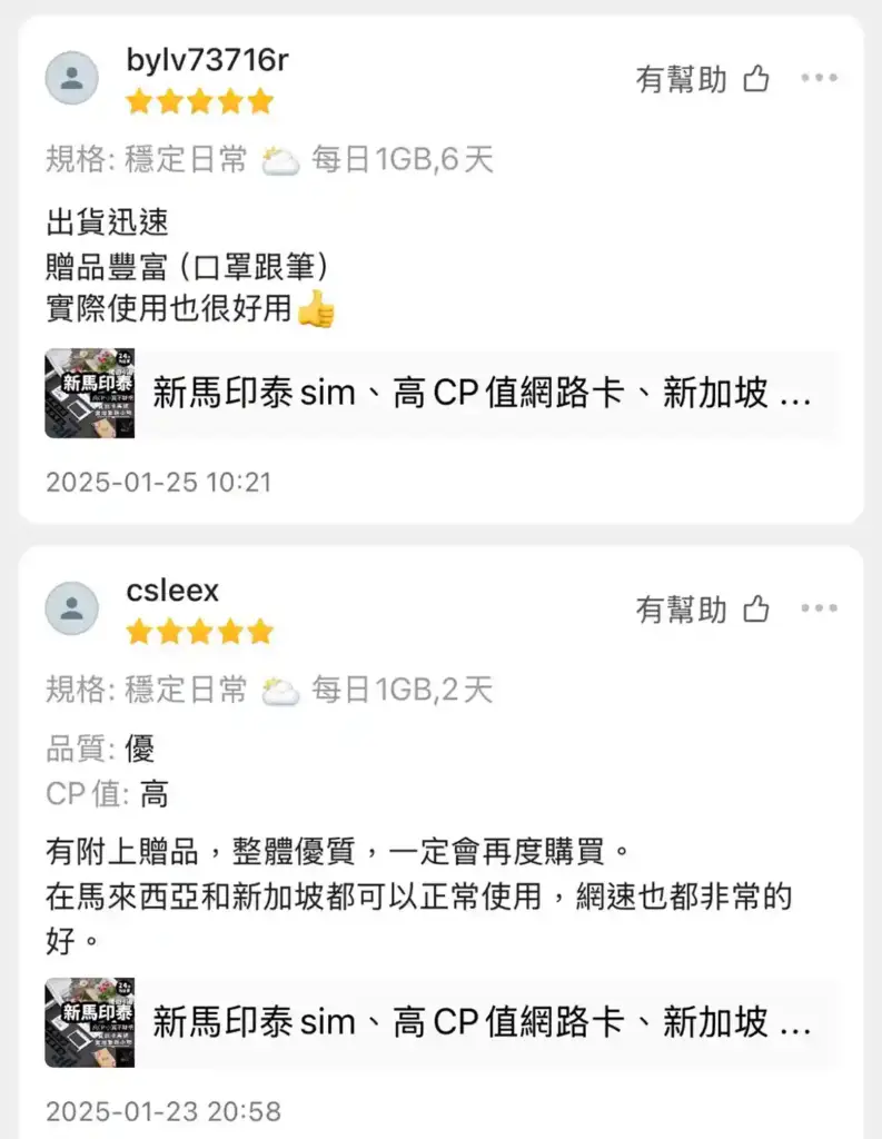 YUCLOUD_SIM卡/ESIM千萬使用者見證_好評論證